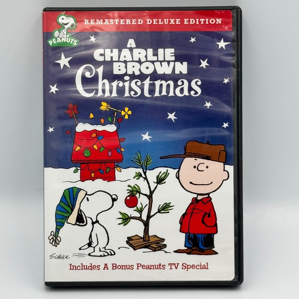 A Charlie Brown Christmas Remastered Deluxe Edition DVD Peanuts Tested